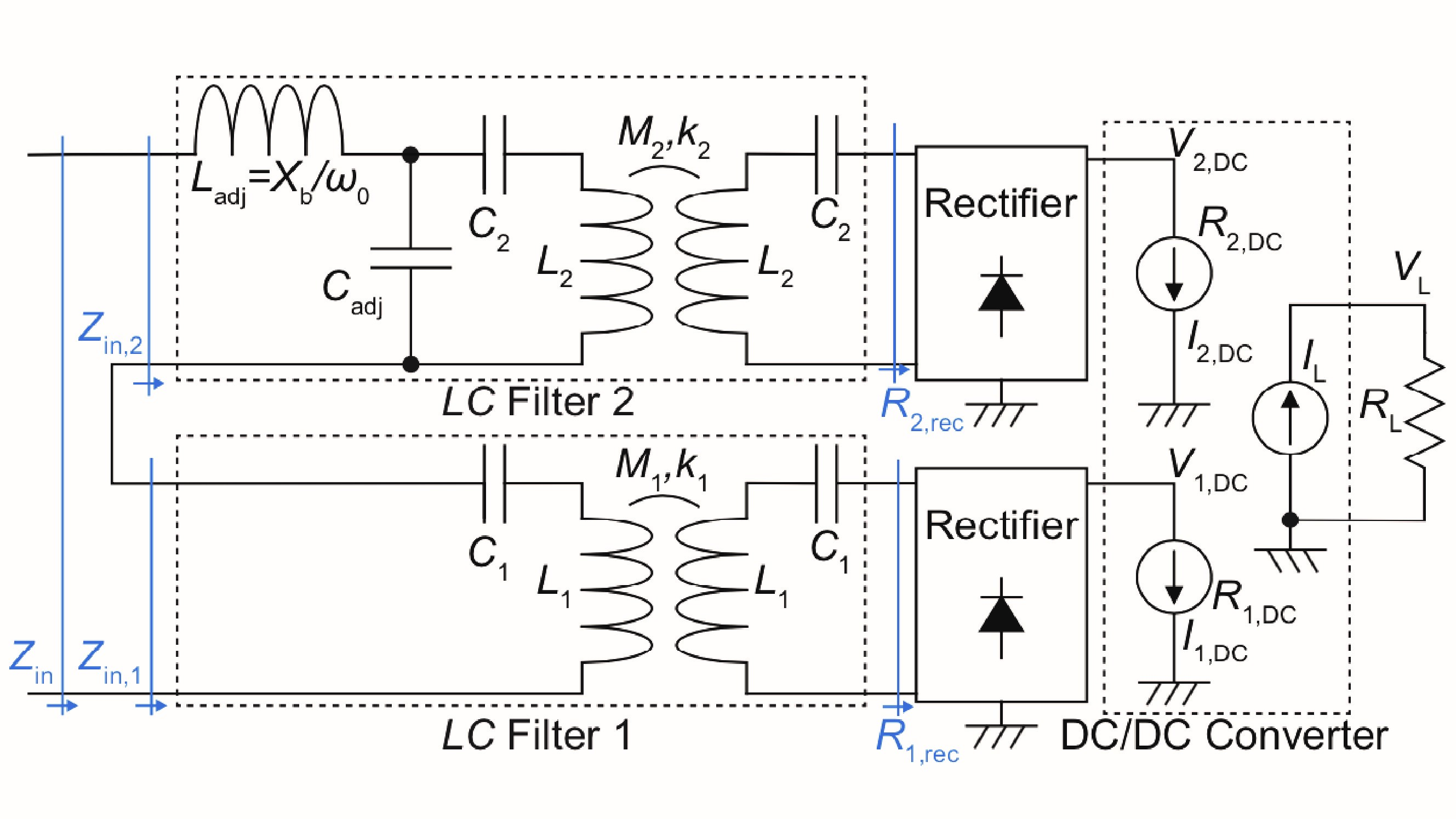 Dynamic Complex Impedance Tuning Method Using a Multiple-Input DC/DC Converter for Wireless Power Transfer